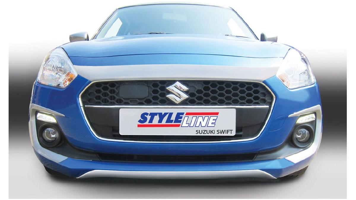 RGM+Spoiler+avant+%27Skid-Plate%27+sur+mesure+pour+Suzuki+Swift+IV+5-portes+excl.+Sport+5%2F2017-+Argent